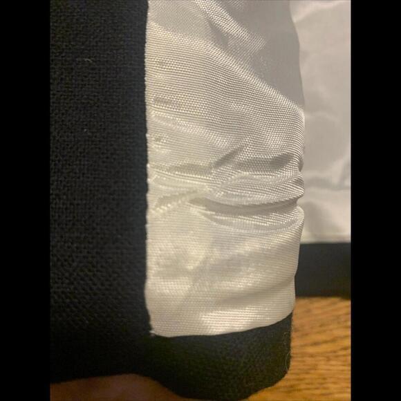 VTG 80s Oversized Antonia Black Blazer Rhinestones Womens Sz 8 Preppy Jazzy - Picture 8 of 14